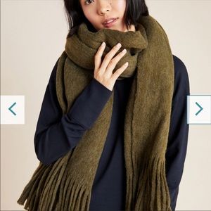 Anthropoligie Mimi Fringed Wrap Scarf